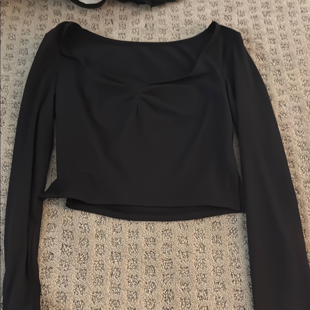 Elegant Black Women's Top